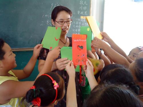 小学生,教师节送什么给老师?